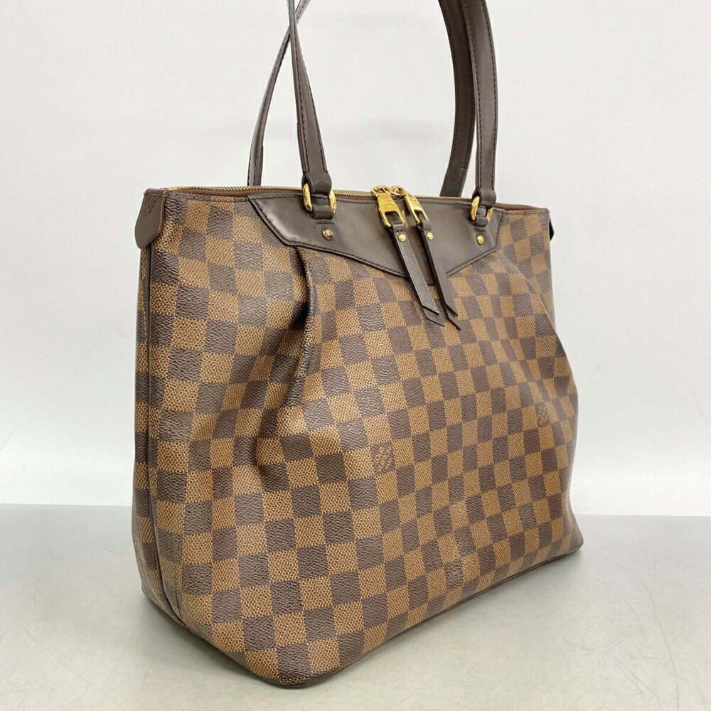 LOUIS VUITTON Brown Damier Tote Bag - Picture 2 of 12